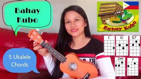 Easy bahay kubo ukulele chords